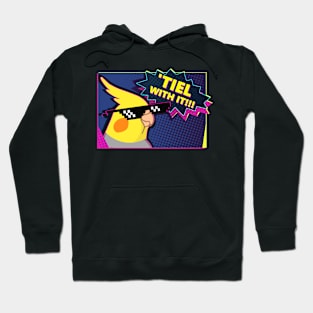 Tiel with It Cockatiel Comic Hoodie